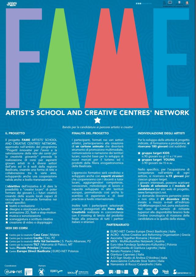 FAME poster
